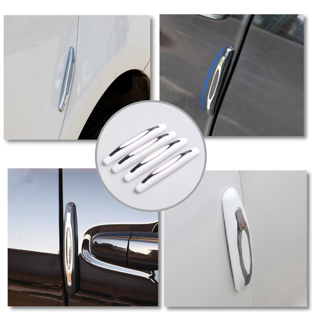 Pack de 4 bandes de protection pour portières de voiture