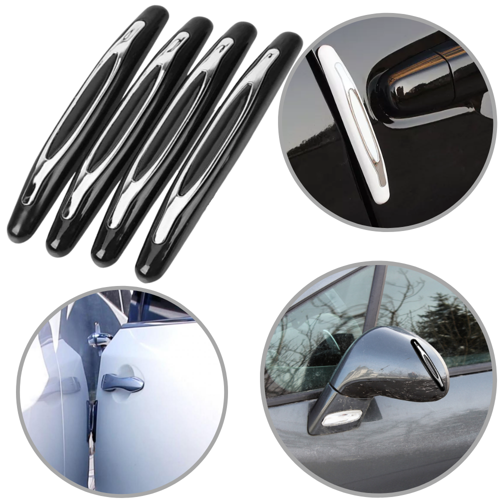 Pack de 4 bandes de protection pour portières de voiture