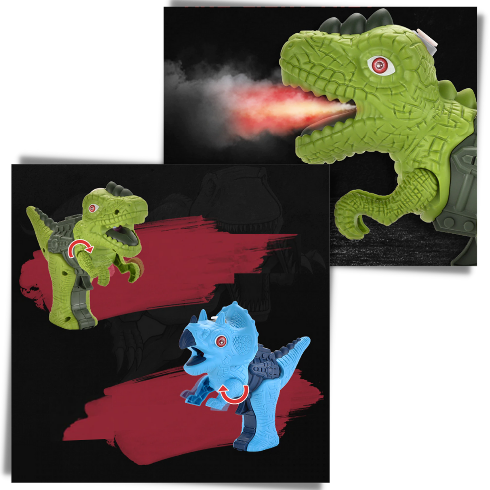 Pistolet Dinosaure cracheur de feu