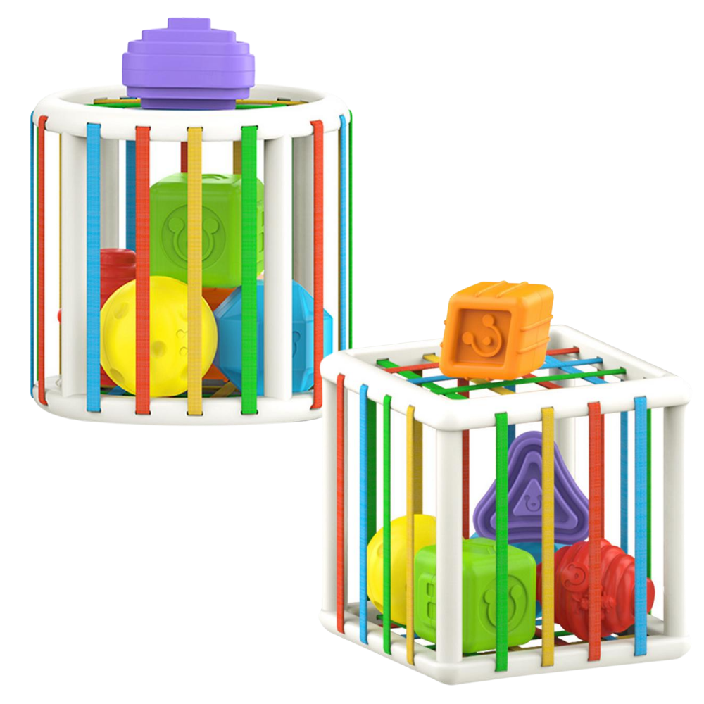 Blocs de formes colorés pour enfants