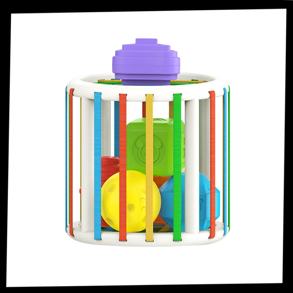 Blocs de formes colorés pour enfants