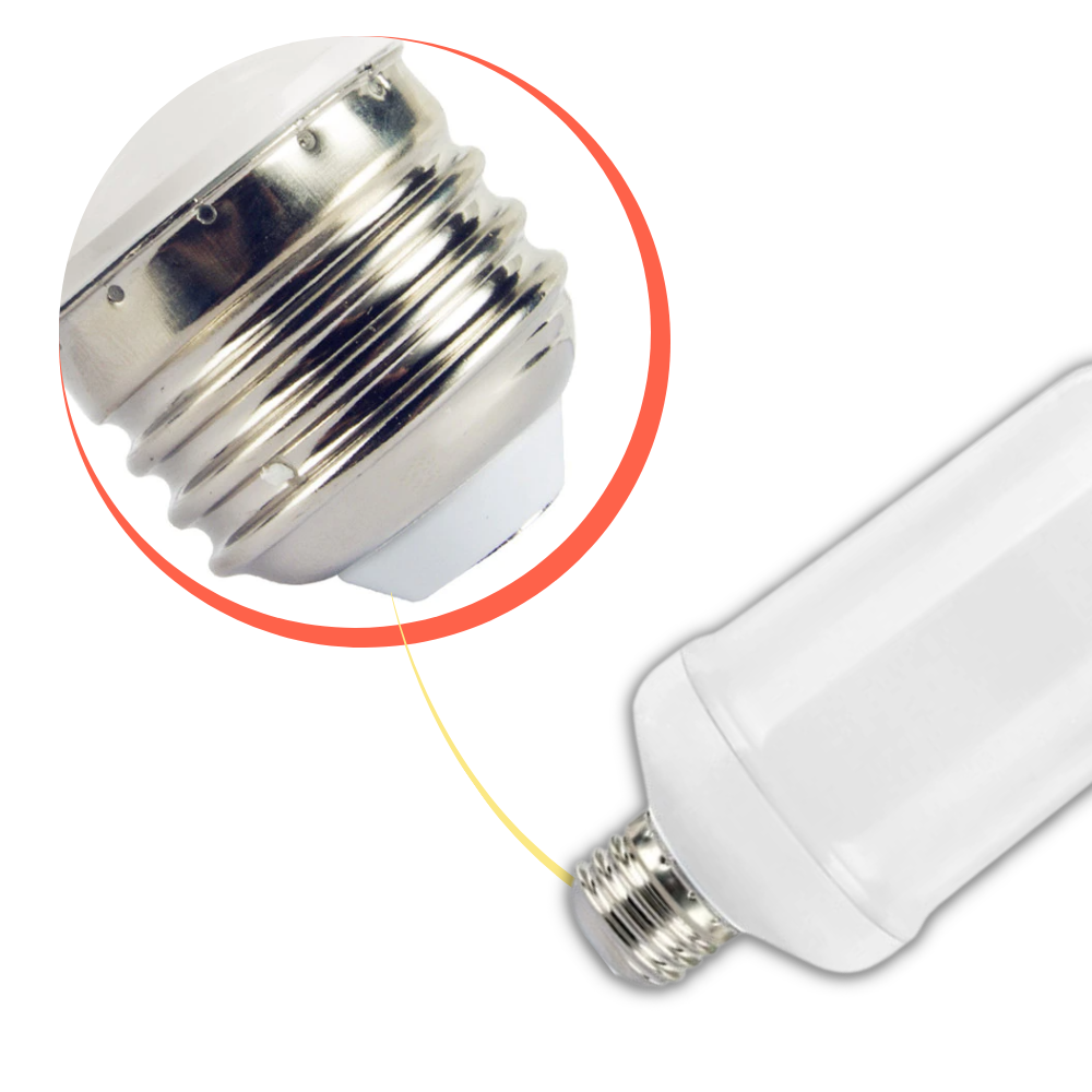 Lampe LED effet flamme