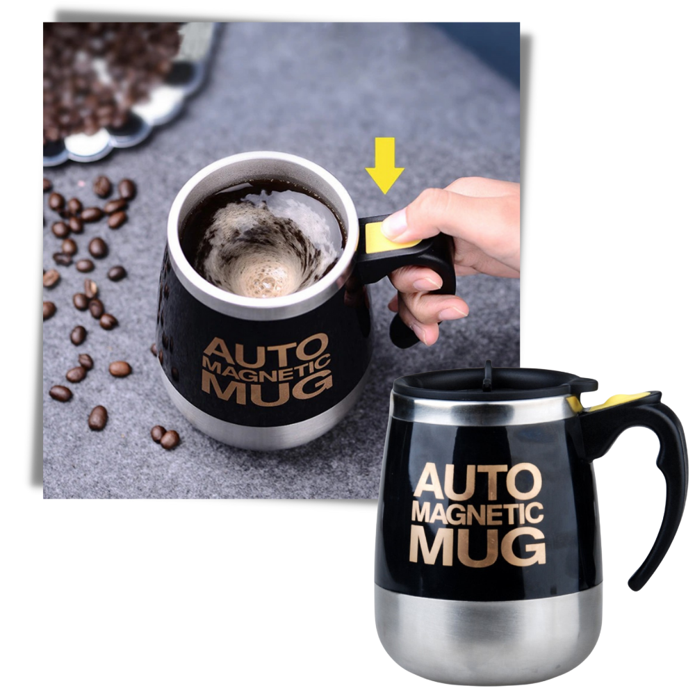 Tasse Magnétique à Remuage Automatique