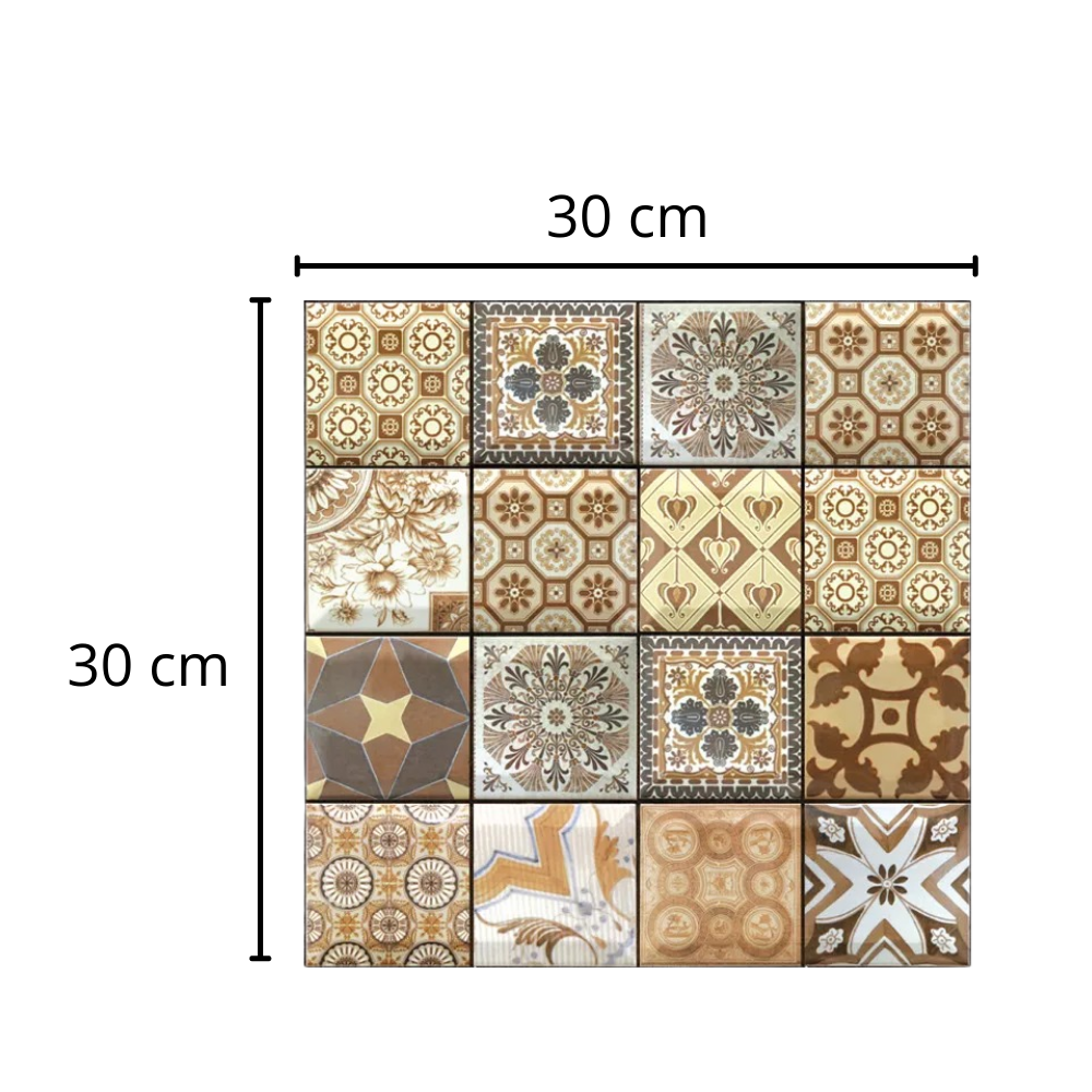 Carreaux muraux en mousse 3D à décoller et à coller
