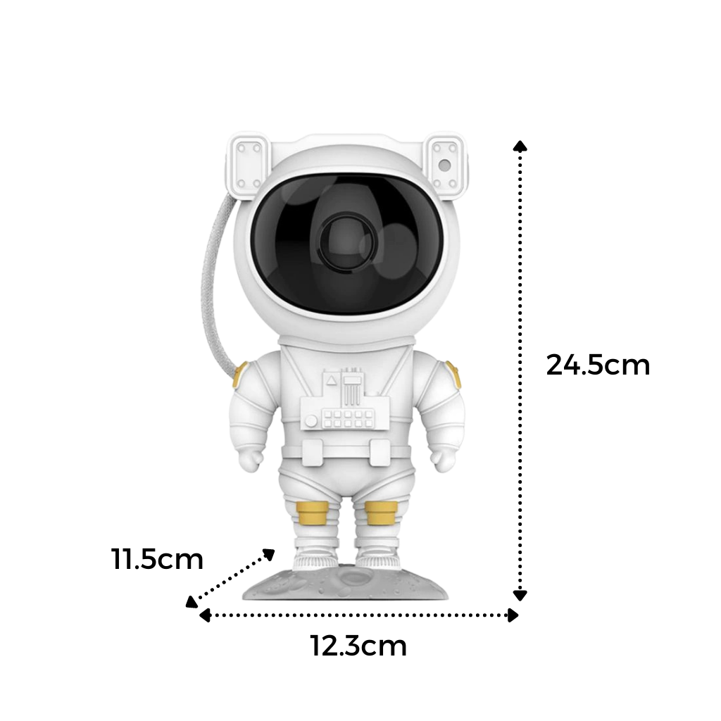 Lampe de nuit de projection d'astronaute
