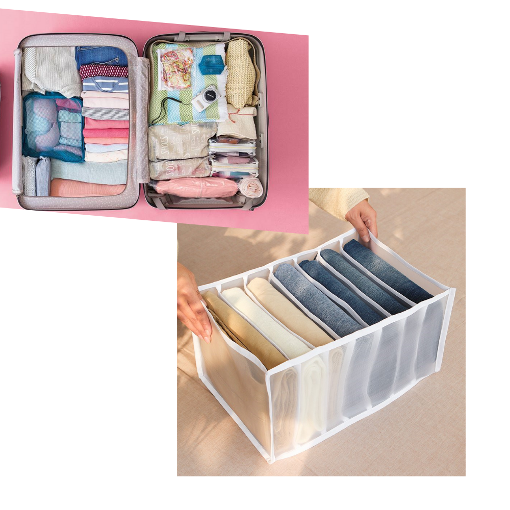 Organisateur de vêtements en maille