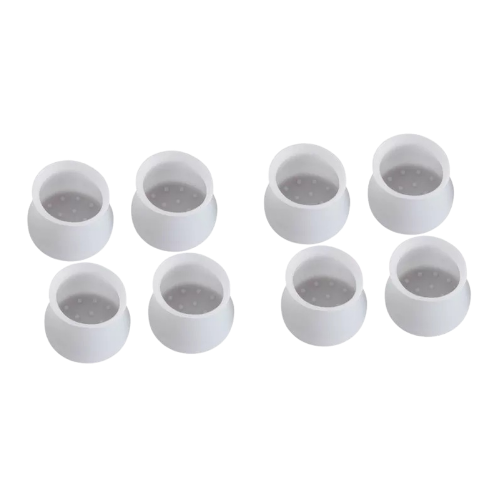 Pack de 8 protections en silicone pour pieds de meubles