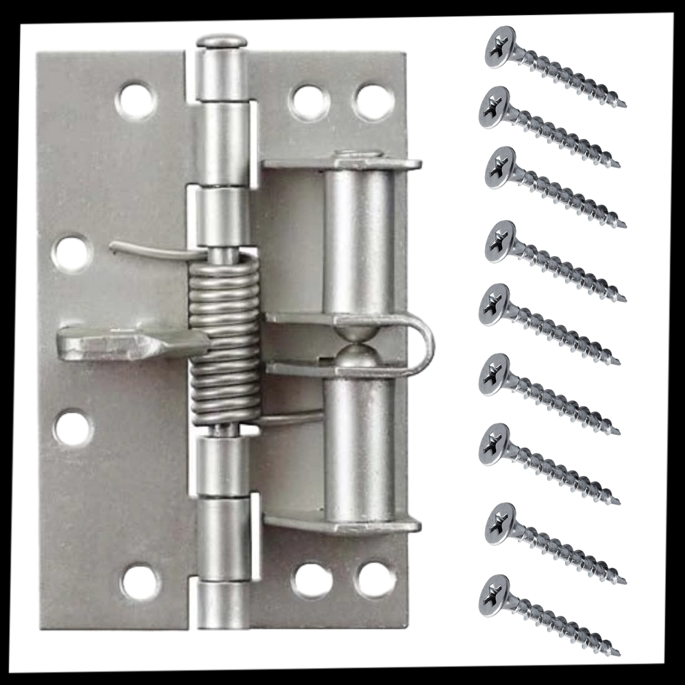 Charnière de porte polyvalente à fermeture douce