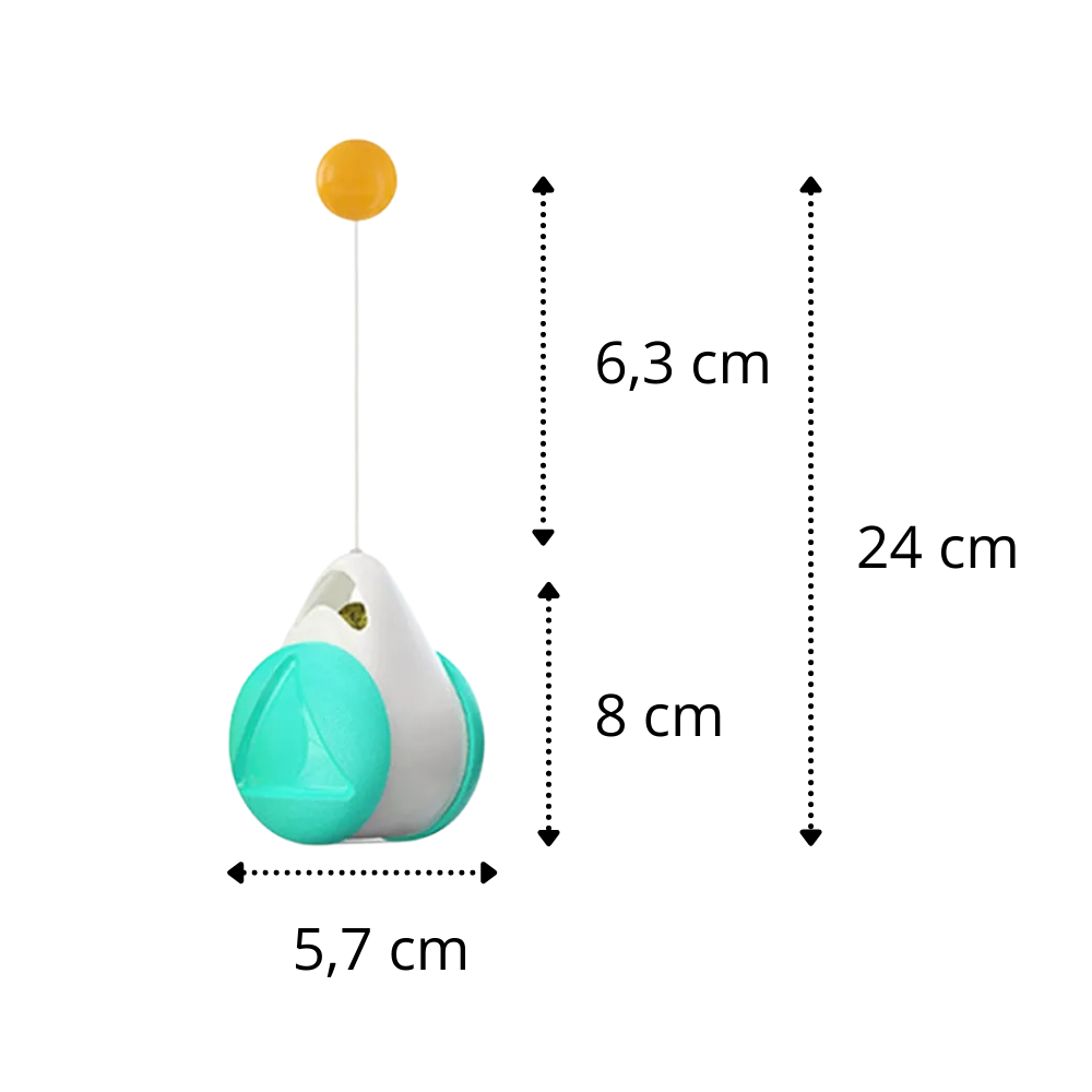 Jouet à balle interactif pour chats