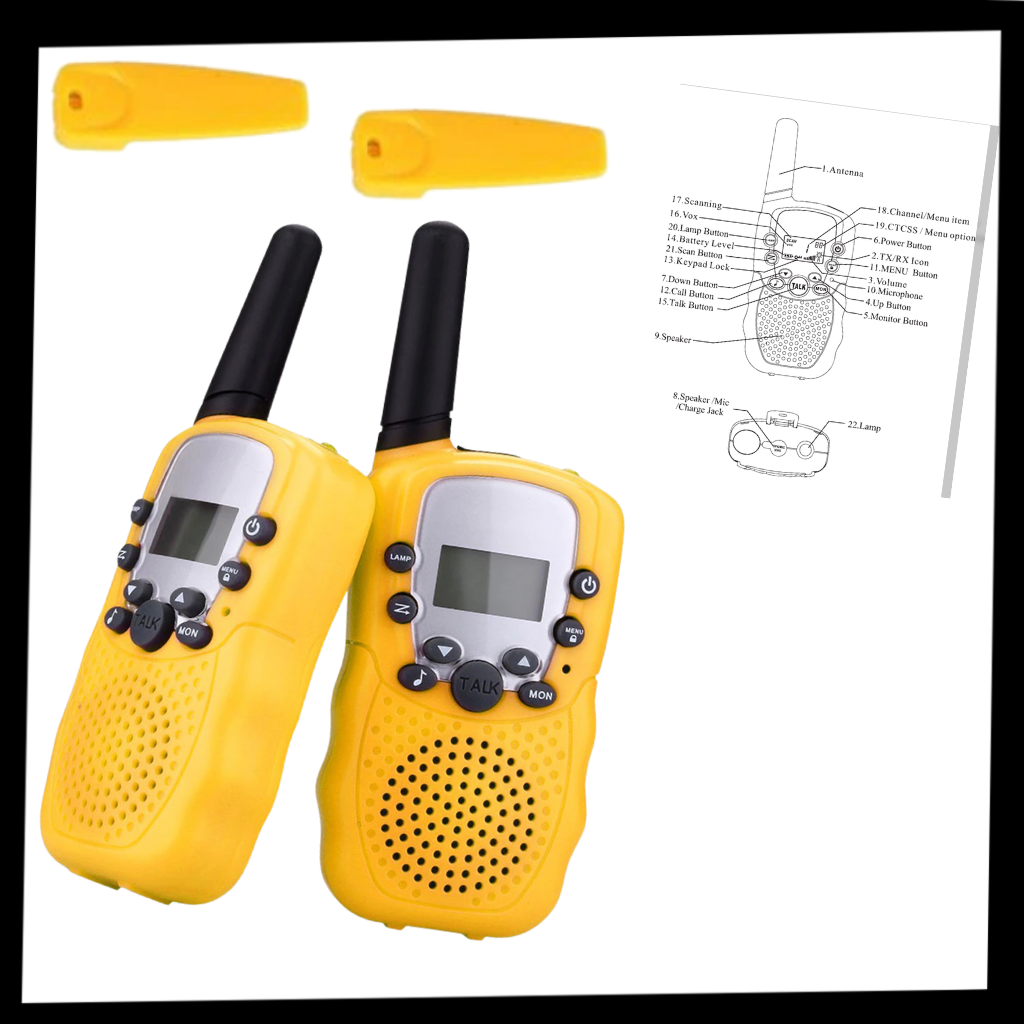 Talkies-walkies pour enfants (une paire)