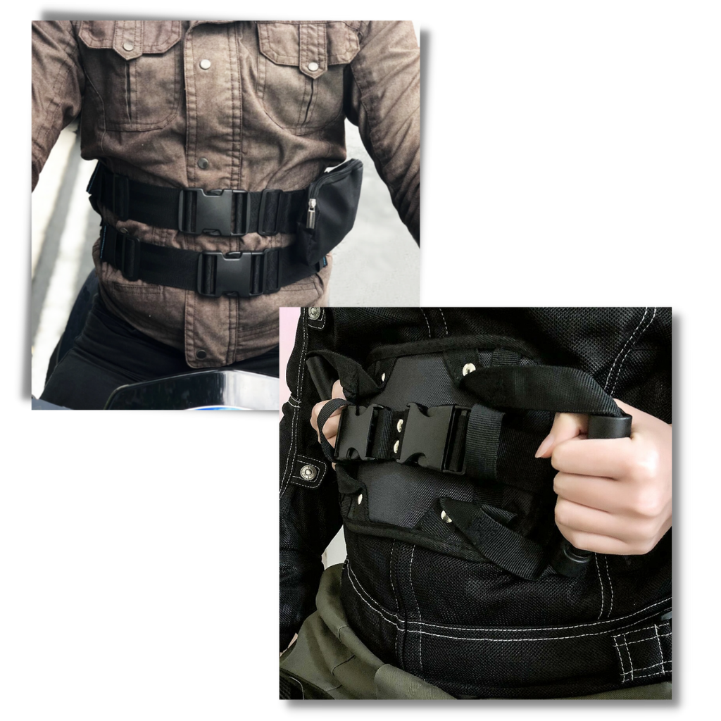 Ceinture de conducteur de moto pour le passager