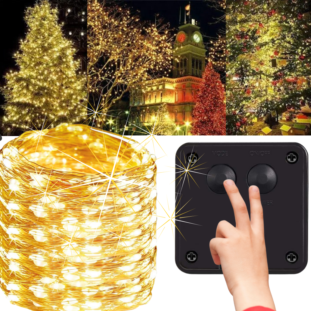 Guirlande solaire à LED