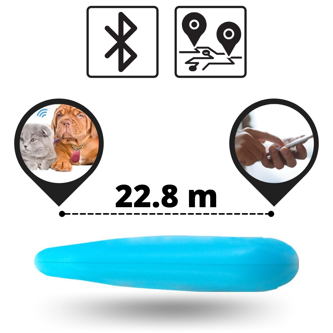 Traceur gps bluetooth pour animaux de compagnie