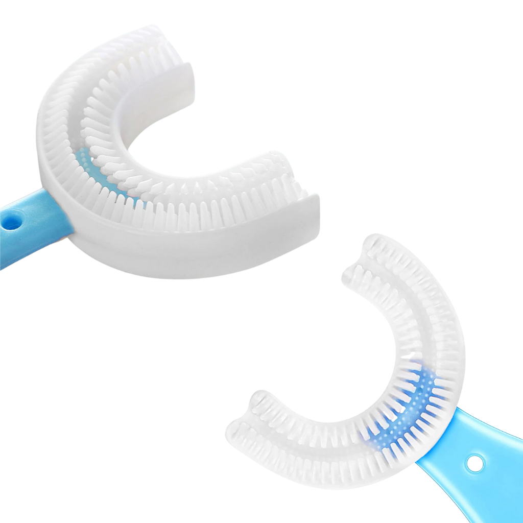Brosse à dents en forme de U pour enfants (paquet de 2)