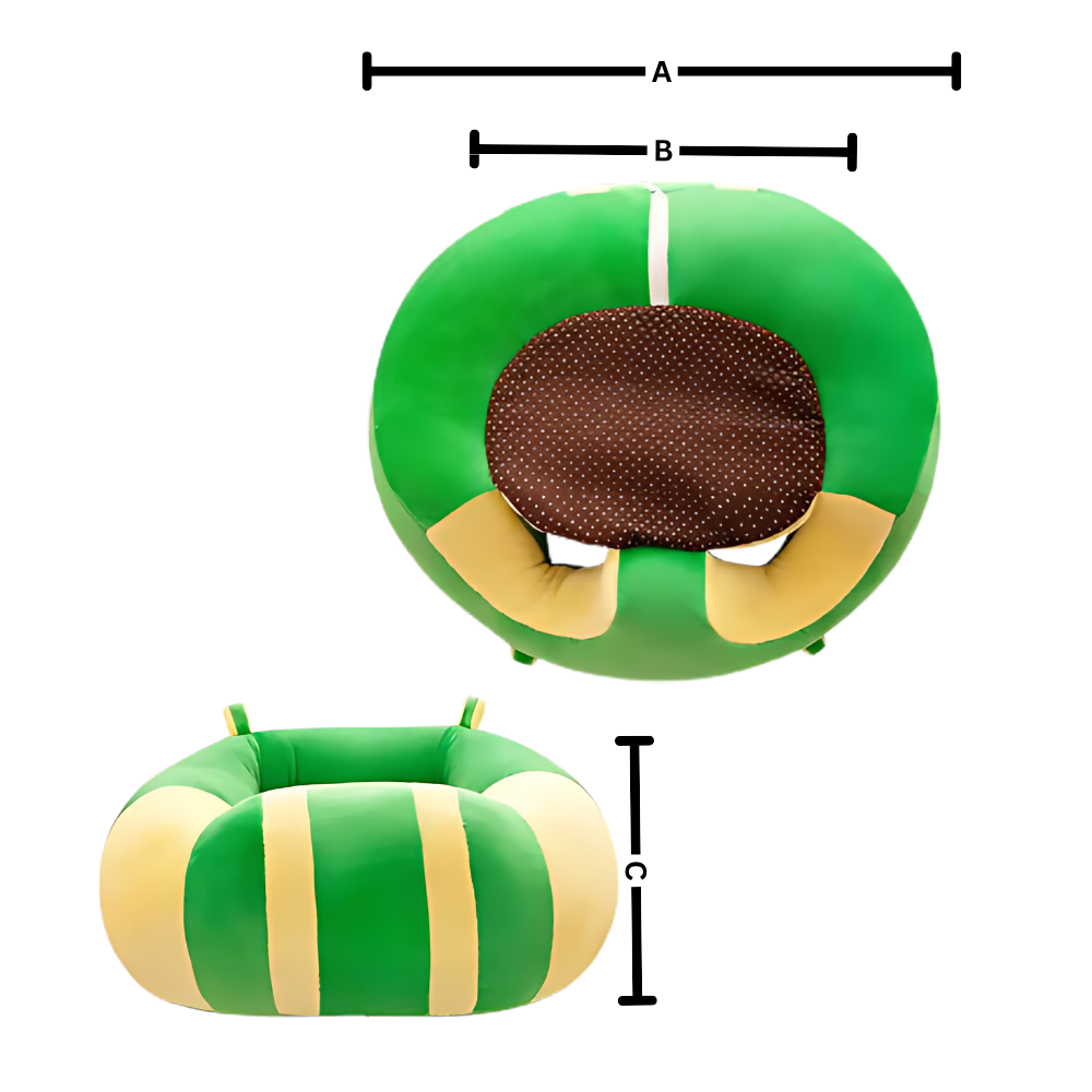 Coussin hygiénique réglable pour bébé