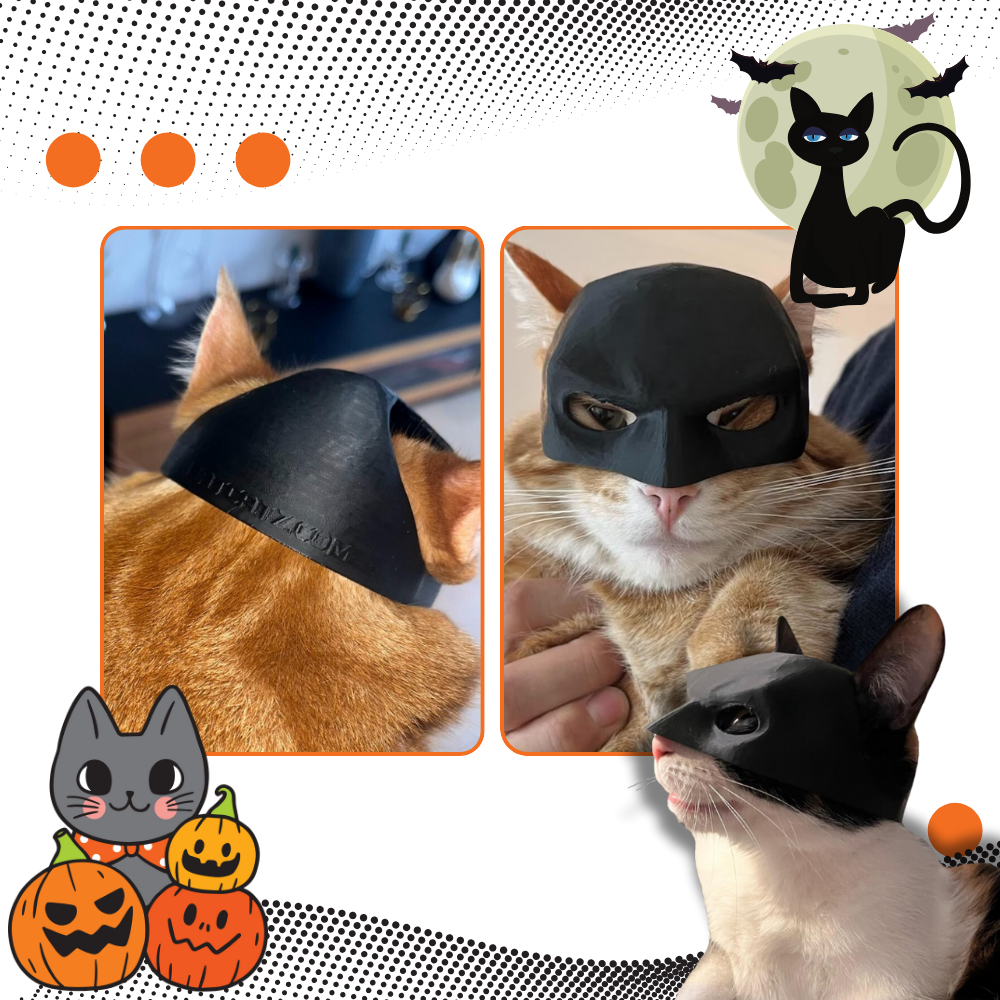 Irrésistible Masque Batman pour Chat