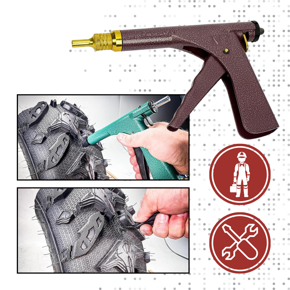 Kit de réparation automatique et universel de crevaisons de pneus