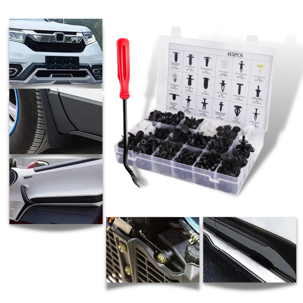 Kit de clips pour panneau de porte de voiture