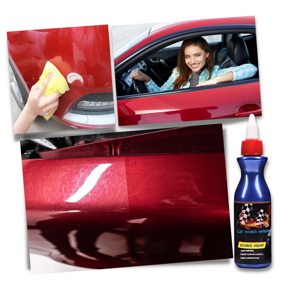 Cire de réparation des rayures de voiture