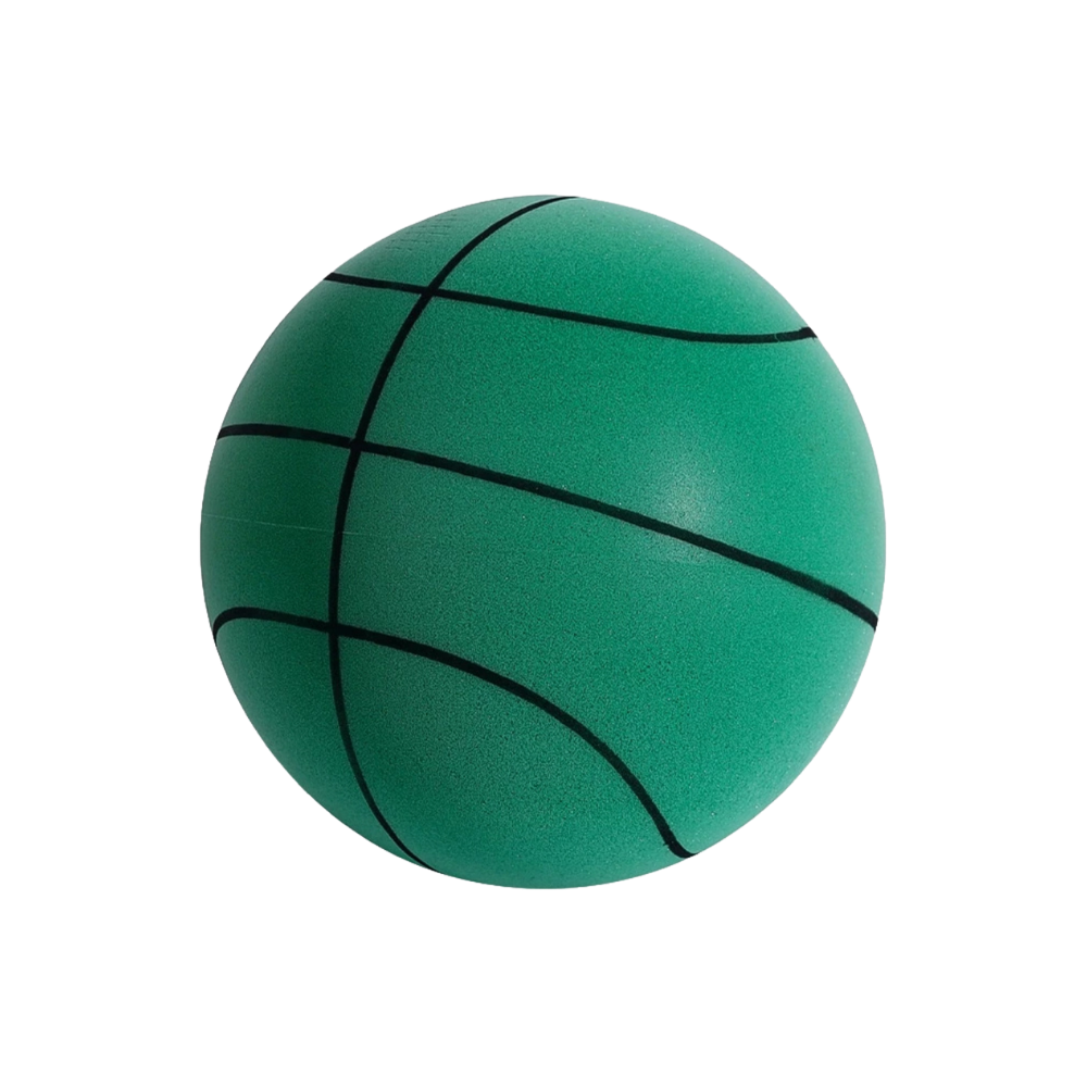 Ballon de basket silencieux, amusant et coloré