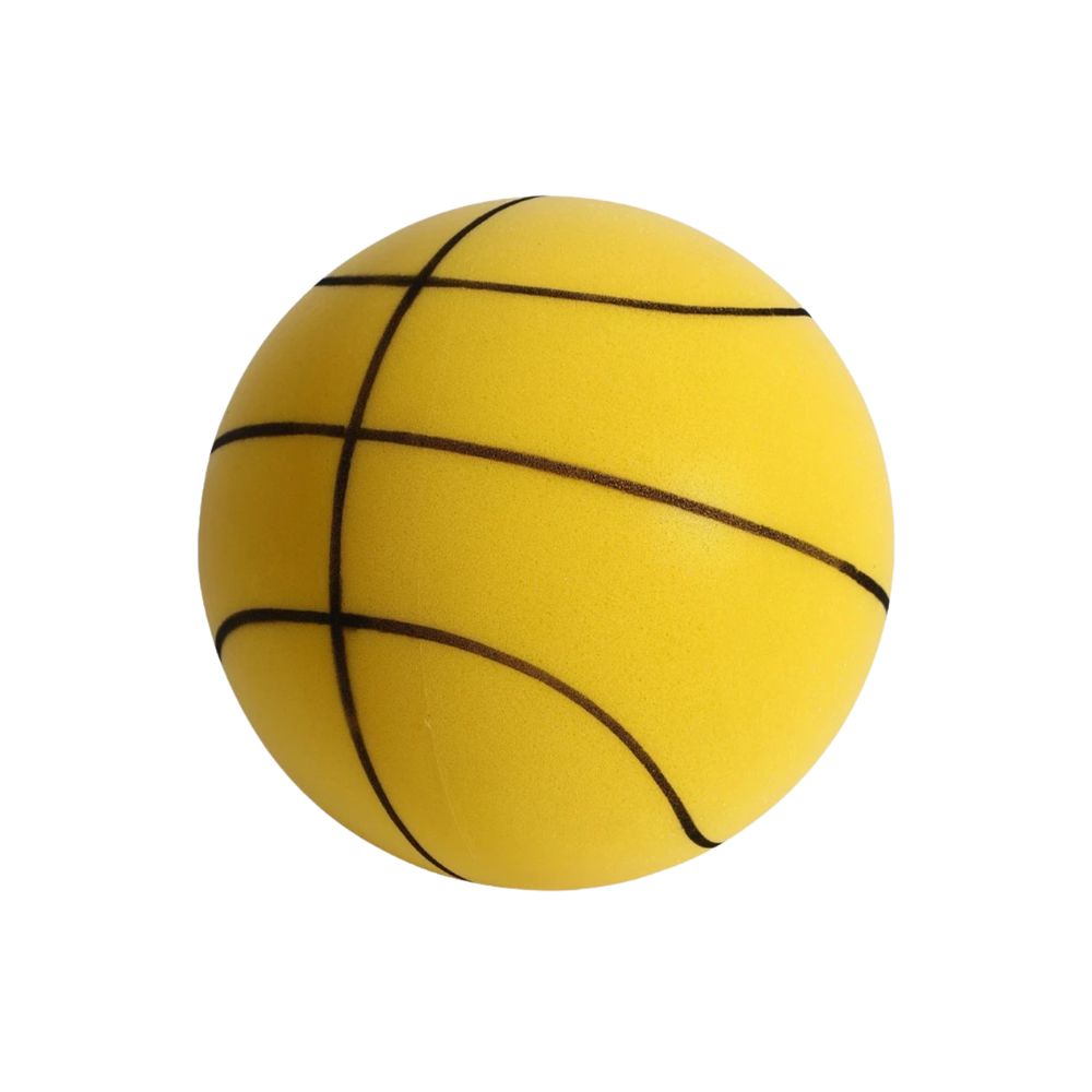 Ballon de basket silencieux, amusant et coloré