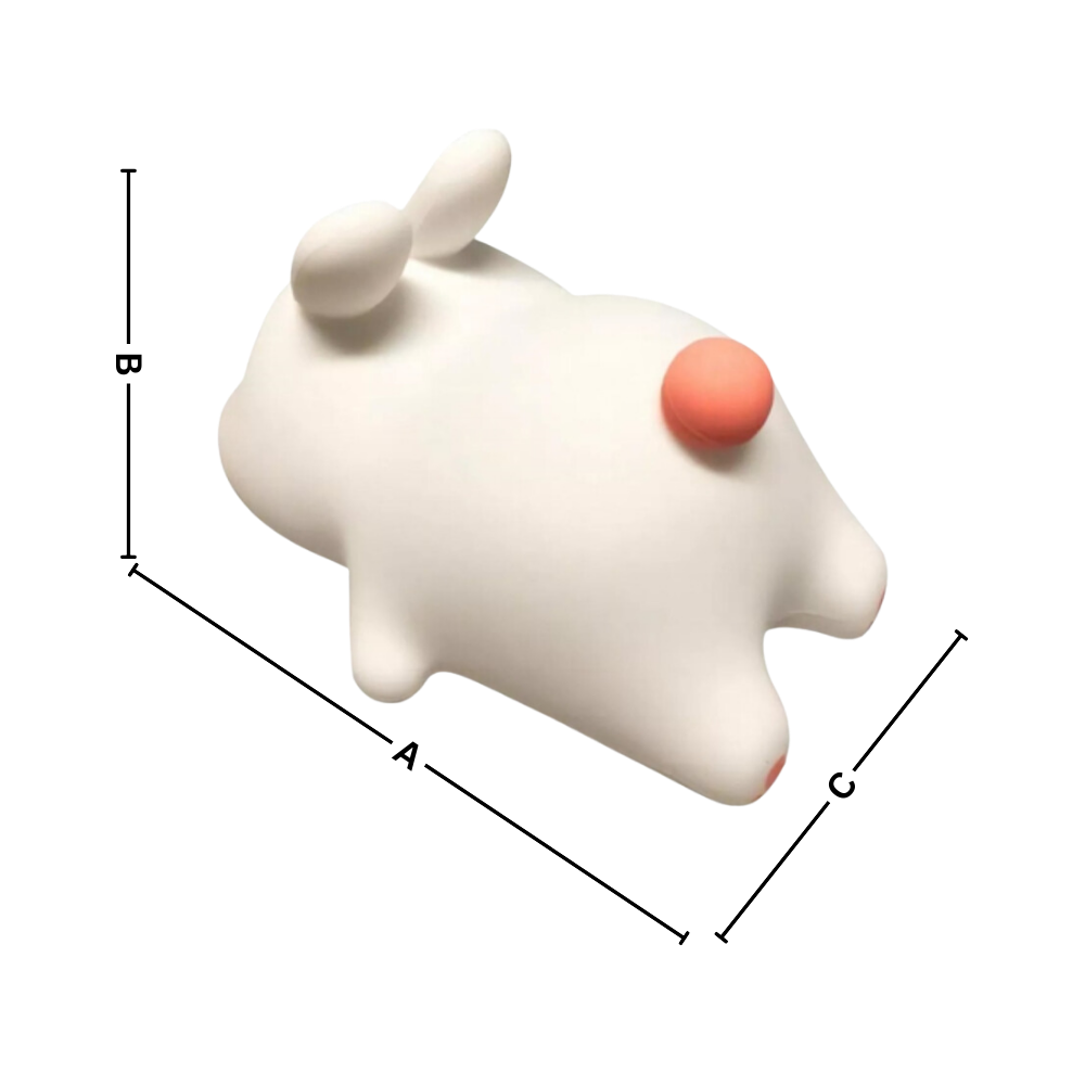 Veilleuse lapin adorable et douillette