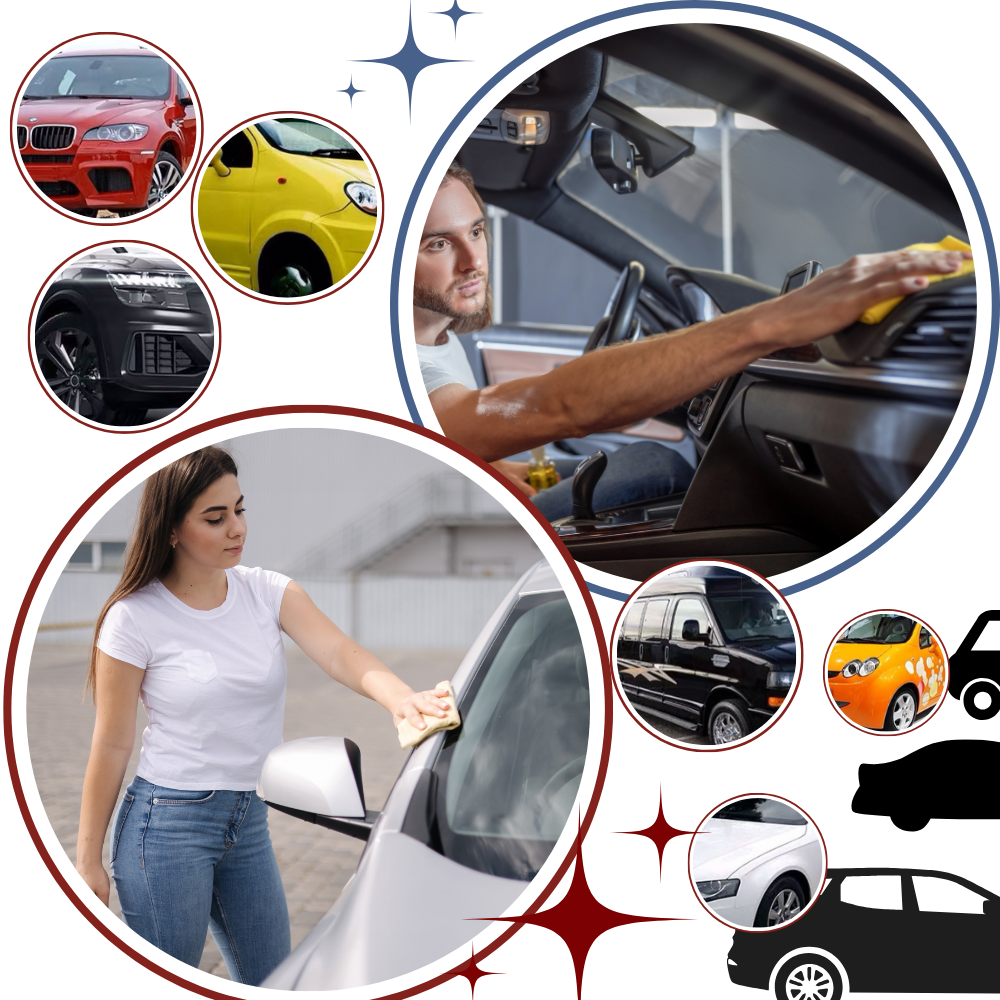 Efface-rayures de voiture avec pénétration en profondeur