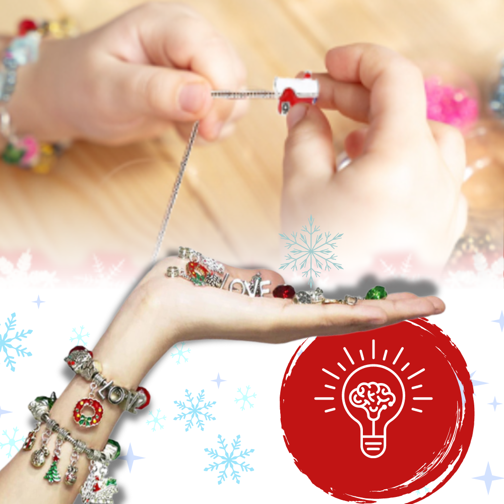 Calendrier de l'Avent Bijoux à faire soi-même de 24 jours