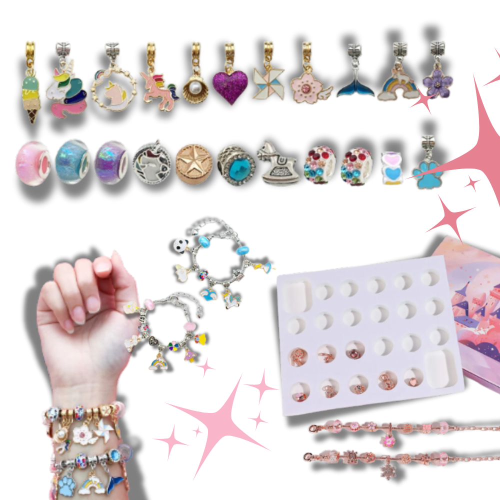 Calendrier de l'Avent Bijoux à faire soi-même de 24 jours