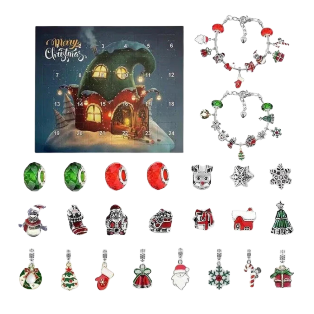 Calendrier de l'Avent Bijoux à faire soi-même de 24 jours