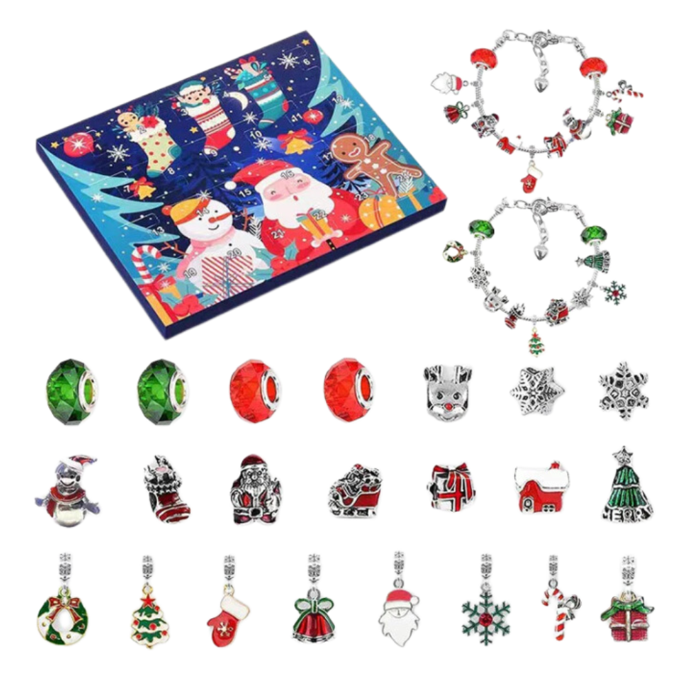 Calendrier de l'Avent Bijoux à faire soi-même de 24 jours
