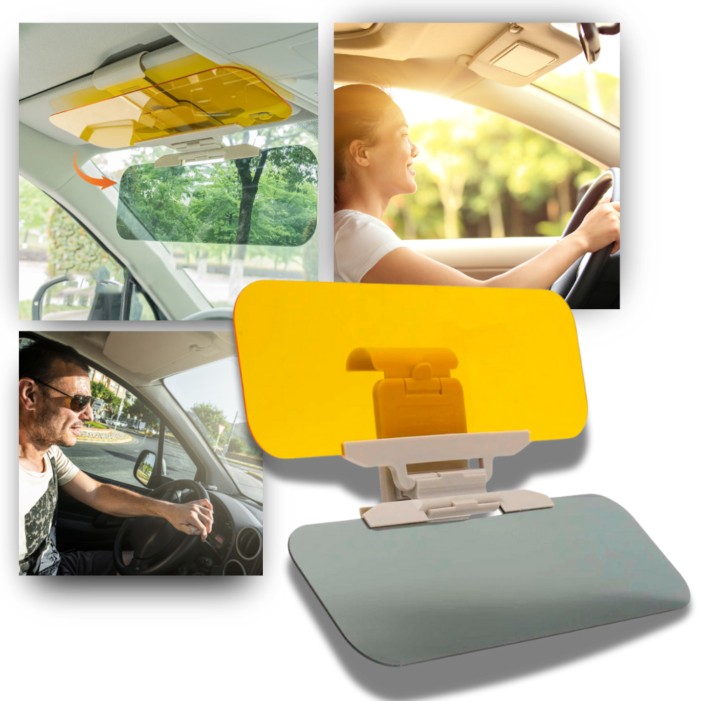 Rallonge de pare-soleil de voiture à double usage