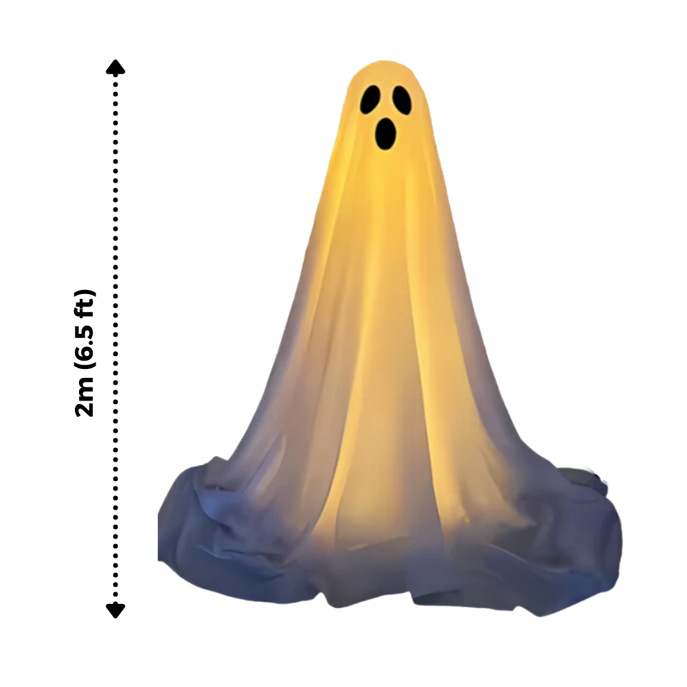 Fantôme lumineux et effrayant pour Halloween