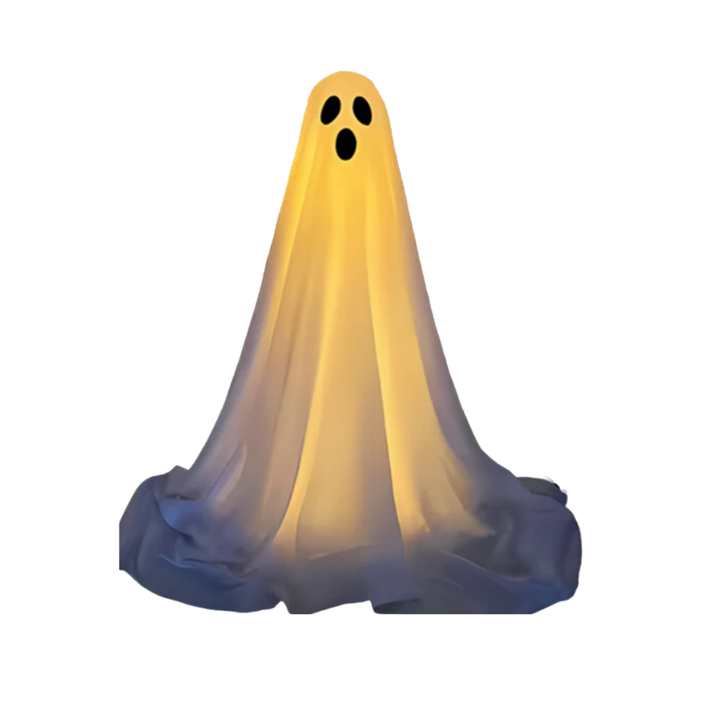 Fantôme lumineux et effrayant pour Halloween