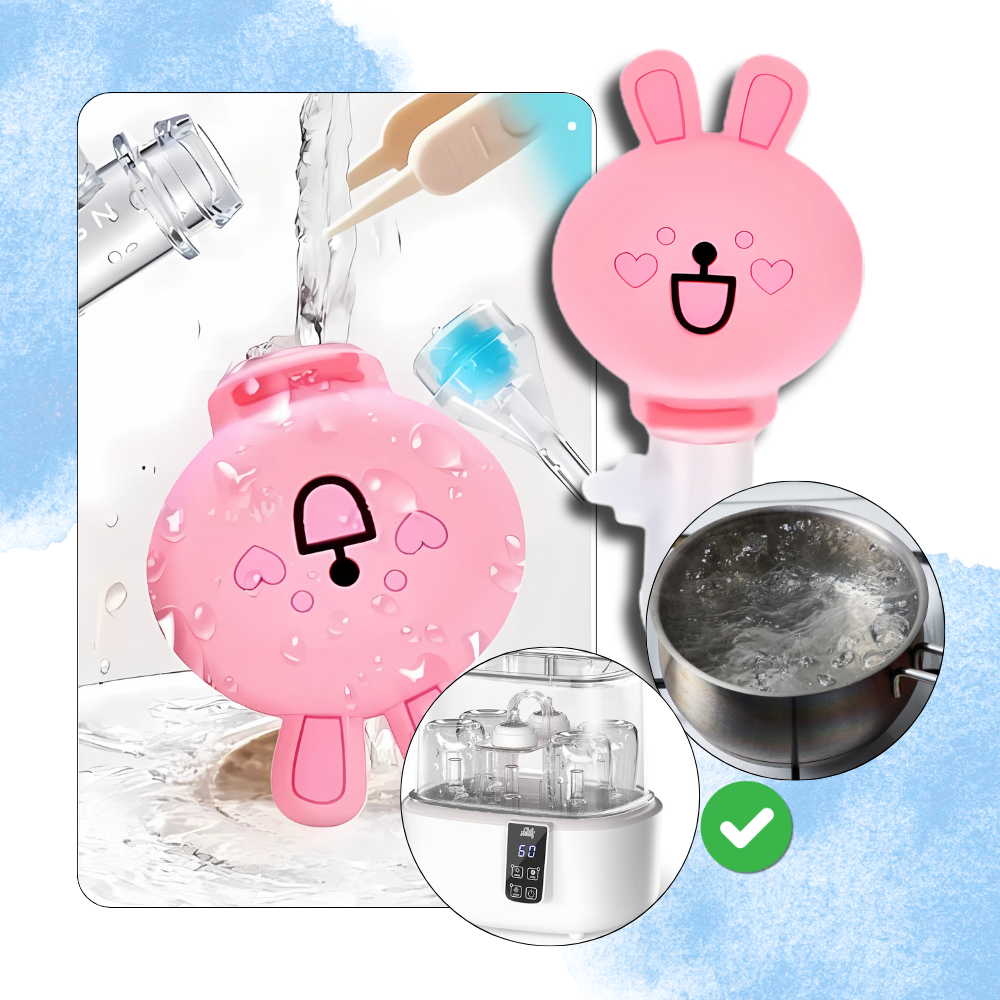 Aspiration nasale hygiénique en silicone