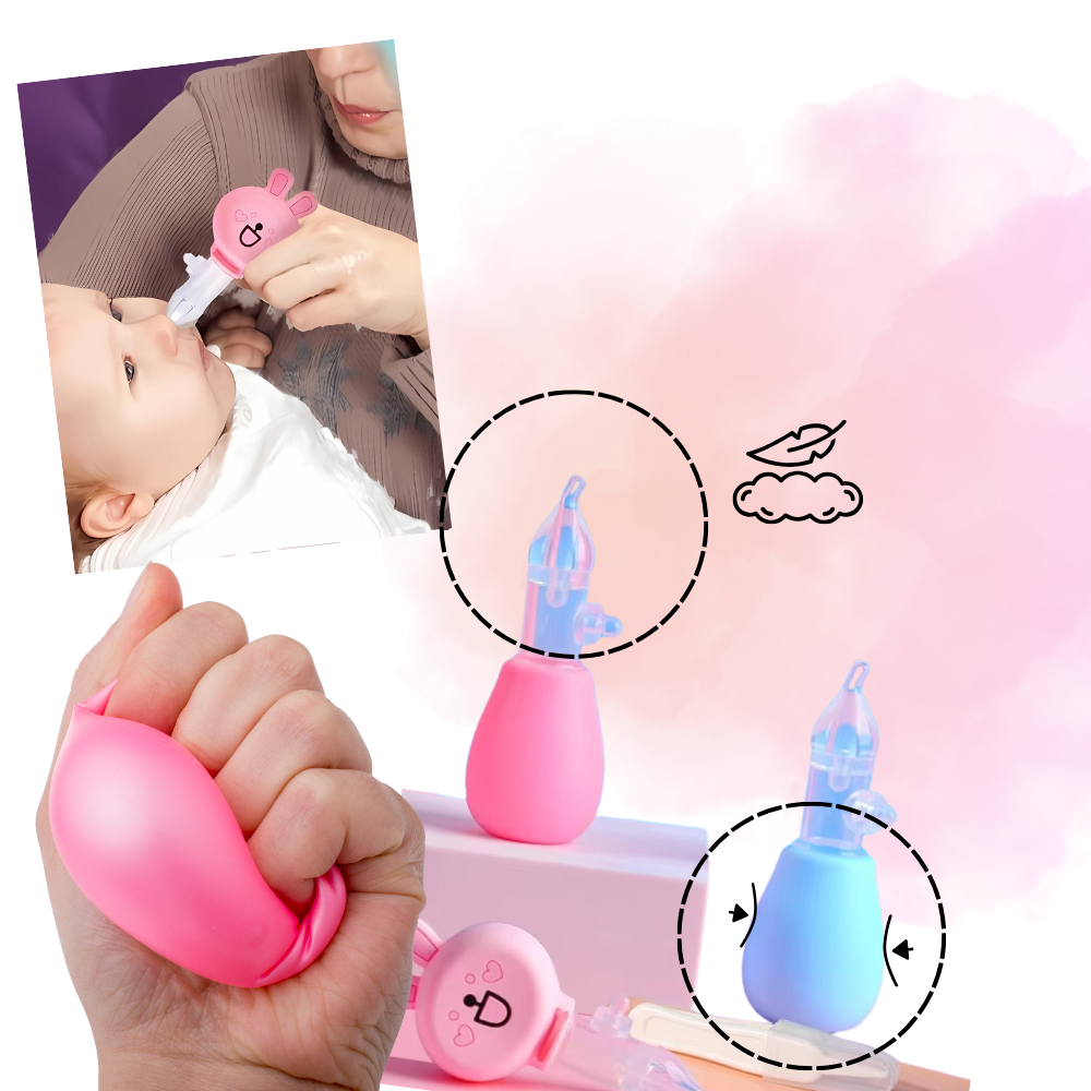 Aspiration nasale hygiénique en silicone