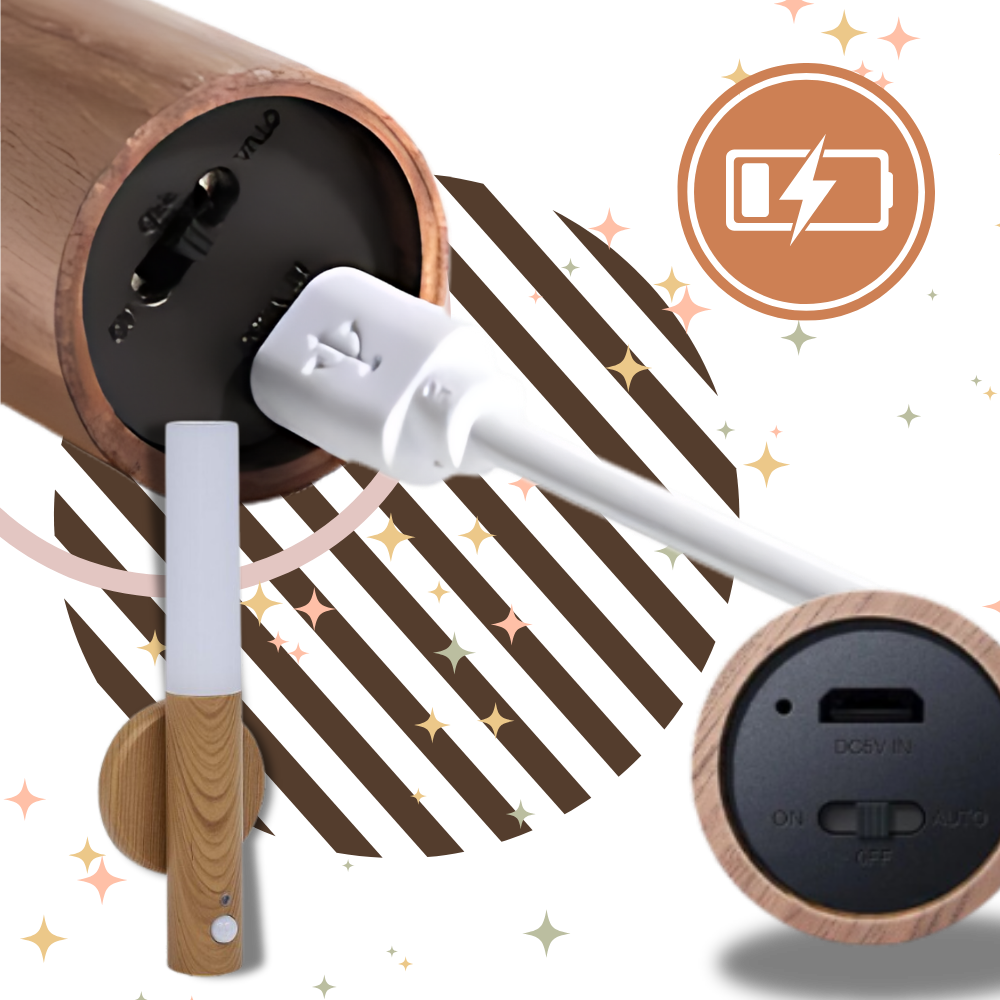 Lampe Torche Rechargeable à Détecteur de Mouvement