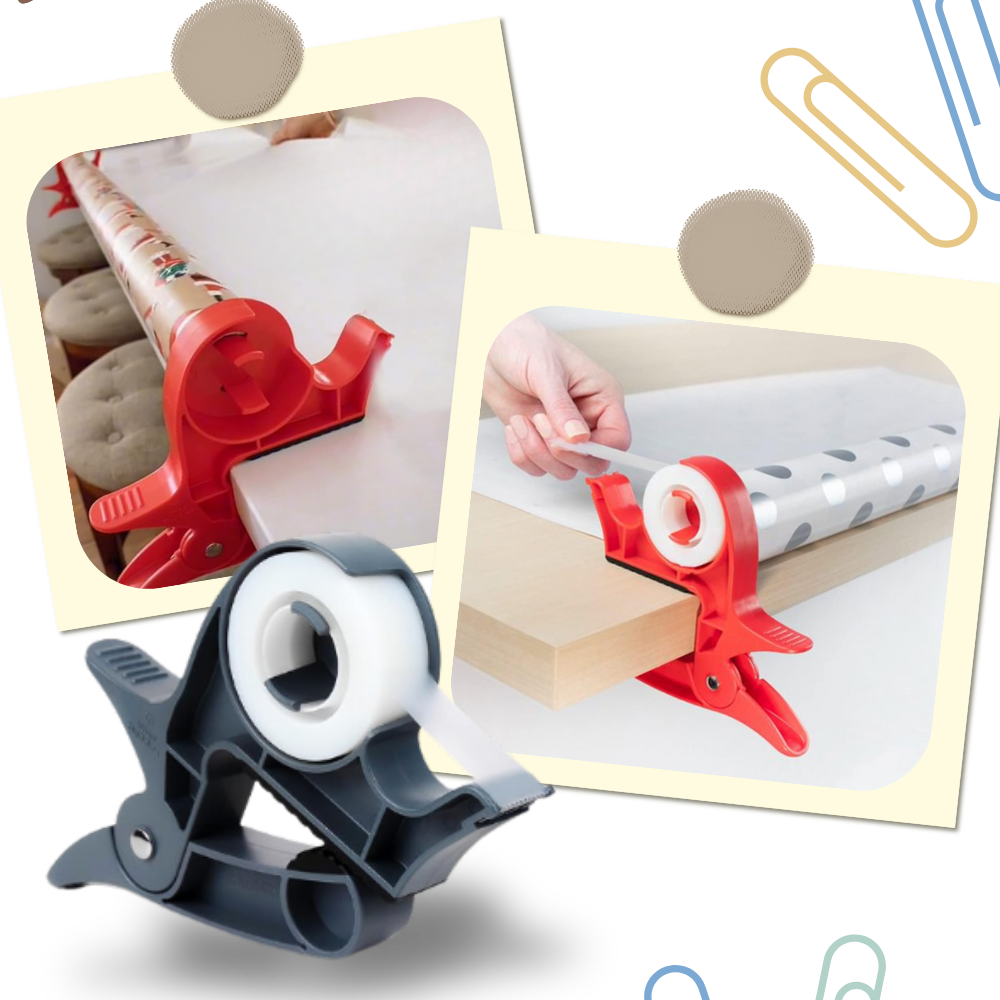 Porte-papier multifonctionnel pour papier cadeaux