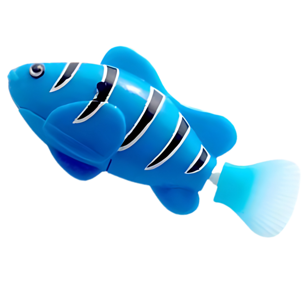 Jouet poisson nageur interactif