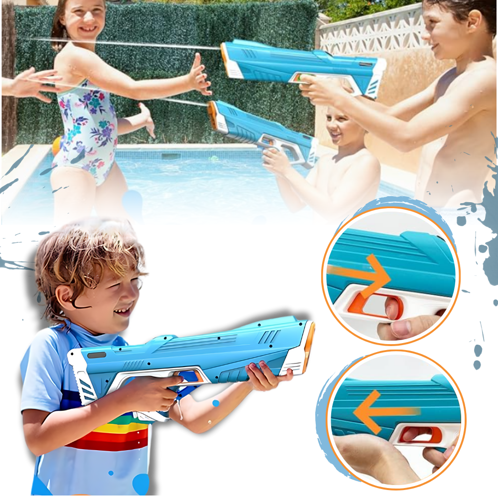 Pistolet à eau électrique rechargeable