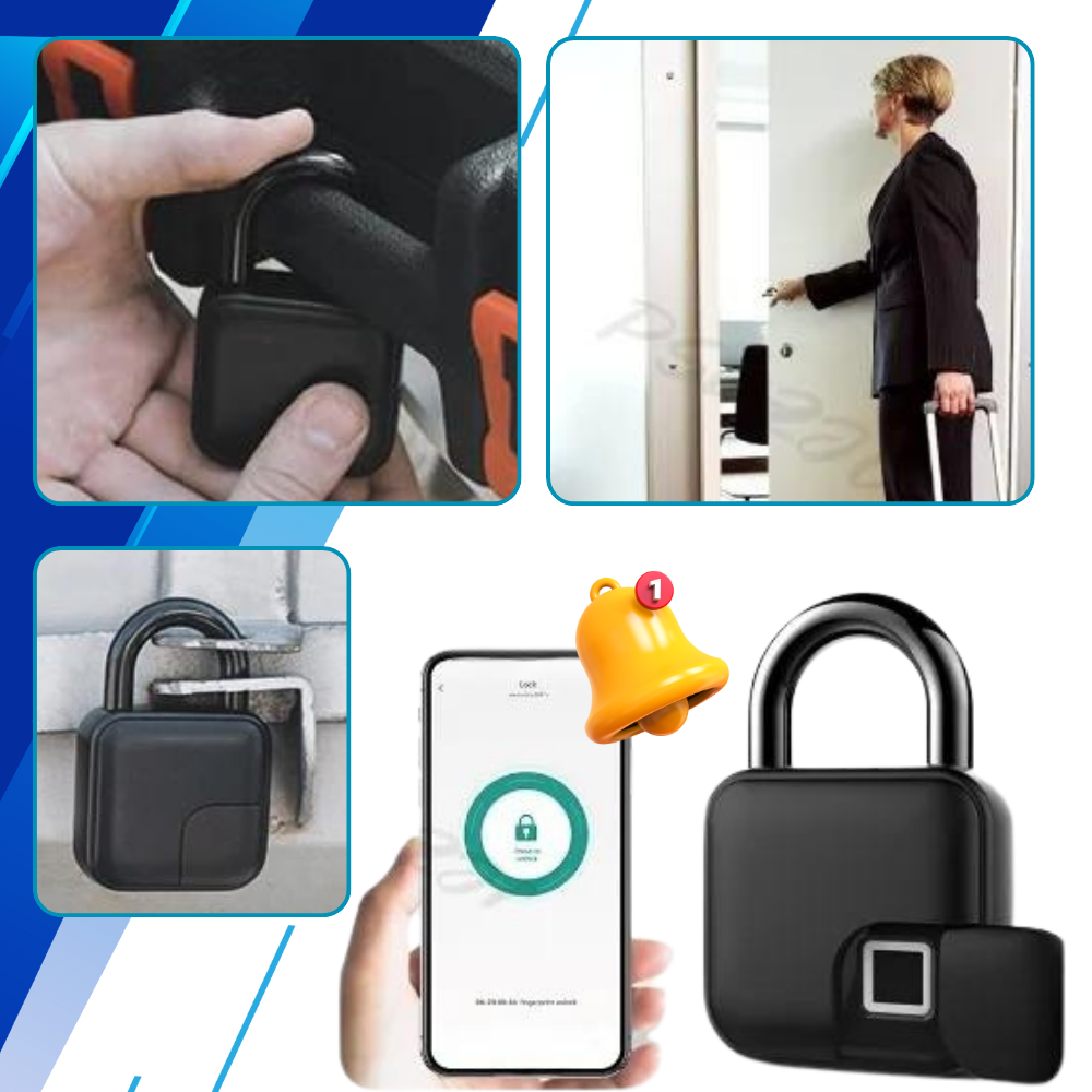 Serrure intelligente résistante à empreinte digitale