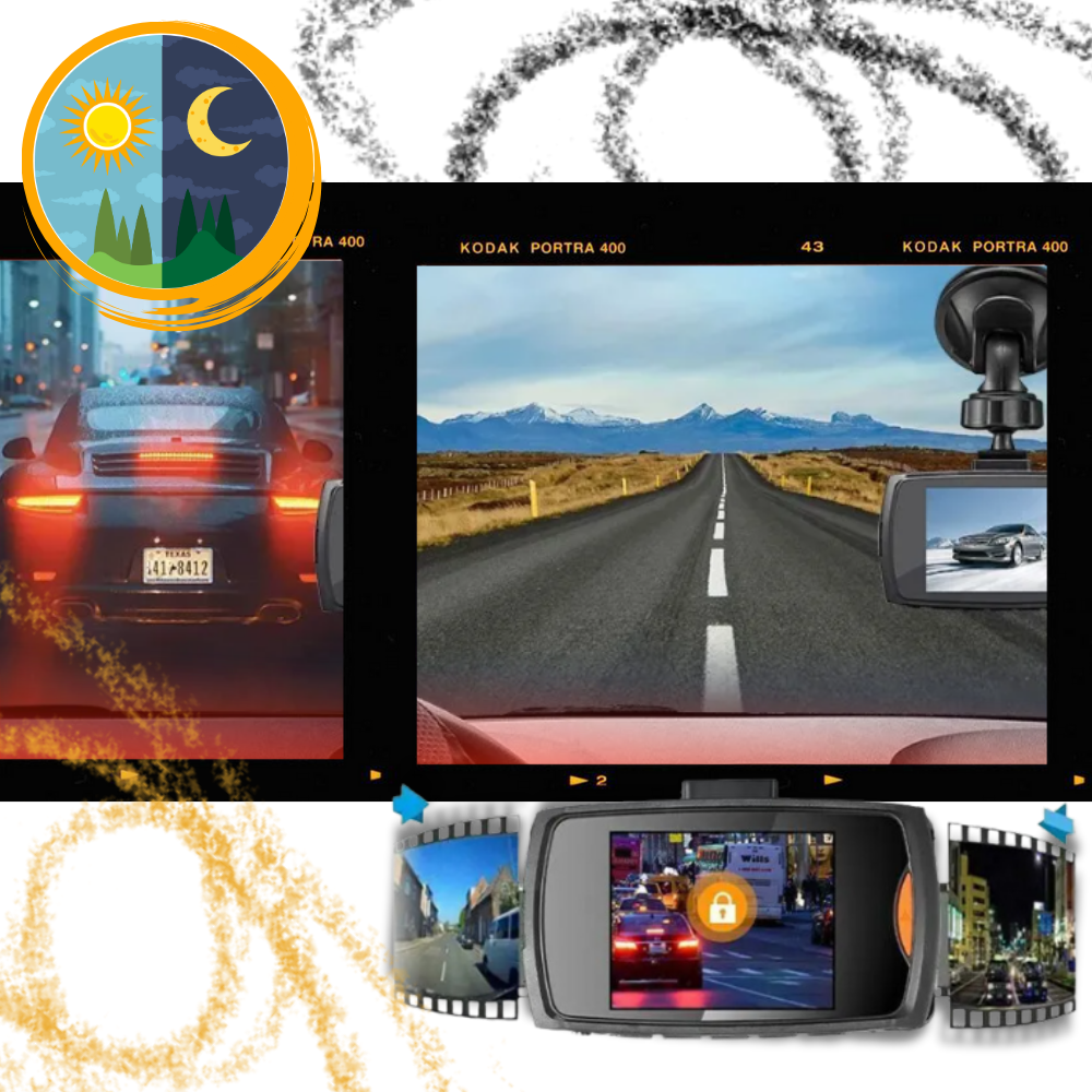 Enregistreur de conduite intelligent HD 1080p