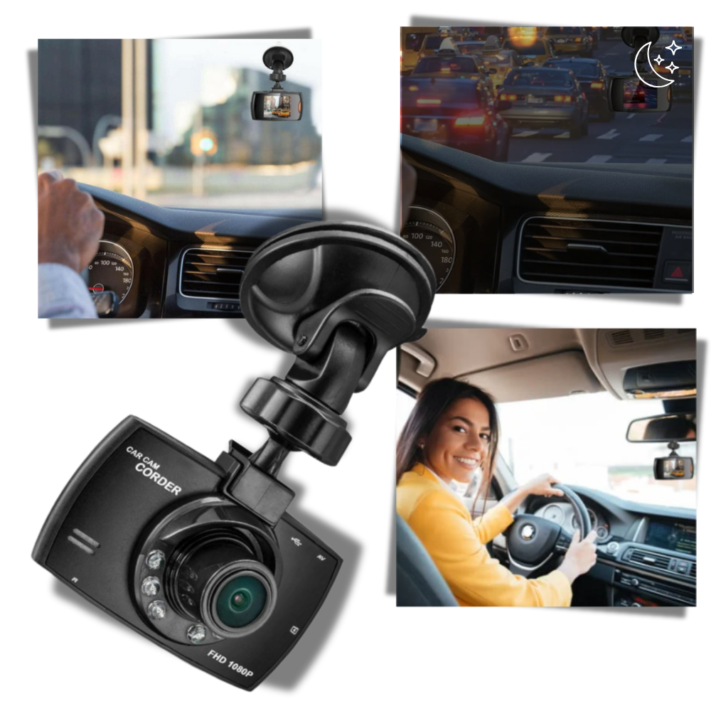 Enregistreur de conduite intelligent HD 1080p