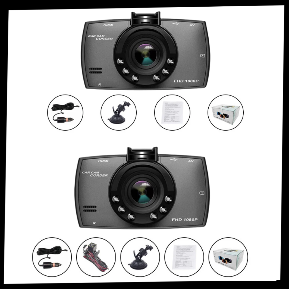 Enregistreur de conduite intelligent HD 1080p