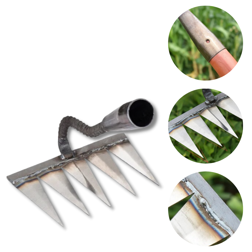 Scarificateur de jardin rapide