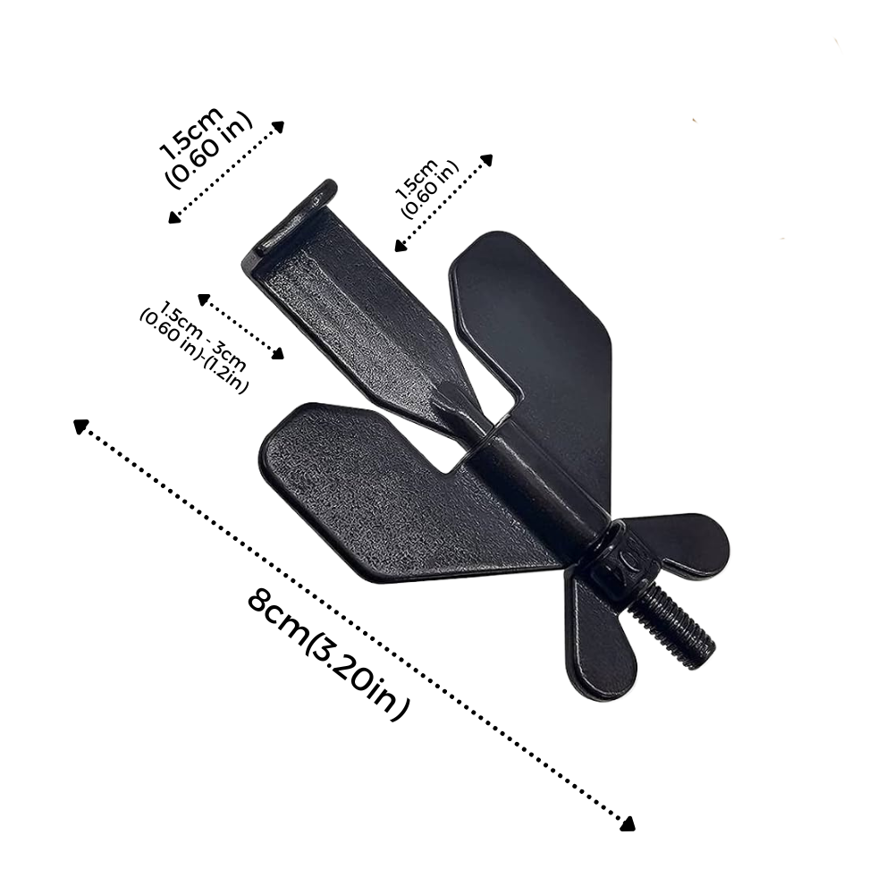 Serrure de porte de voyage universelle sans perçage