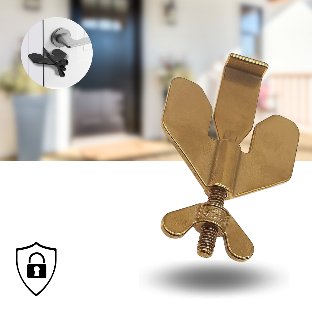 Serrure de porte de voyage universelle sans perçage