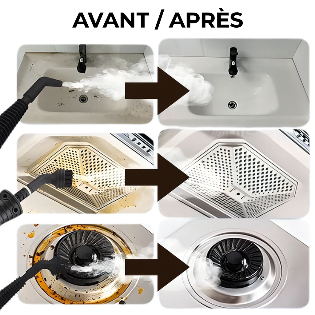 🔥 Vapor Power™ – Le Nettoyeur Vapeur 5-en-1 Qui Fait Tout Briller