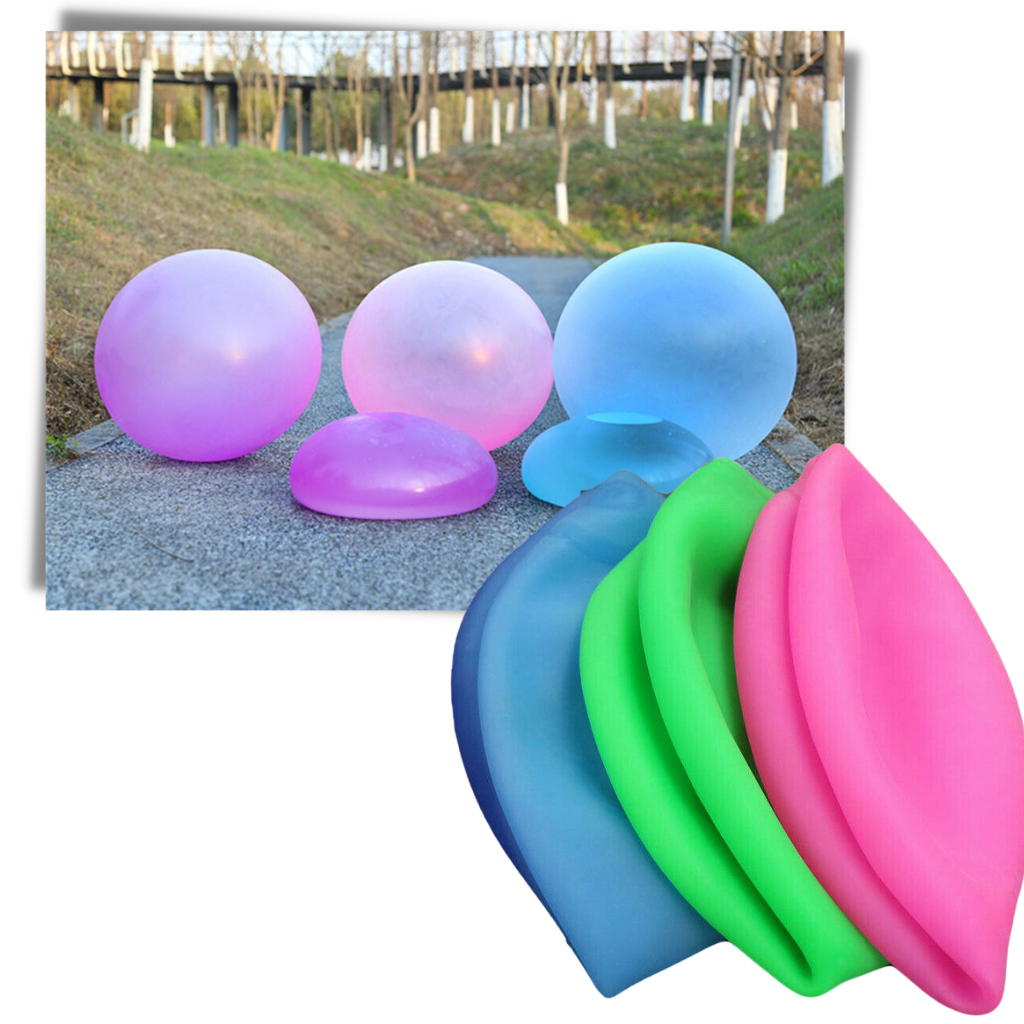 Ballon à bulles magiques