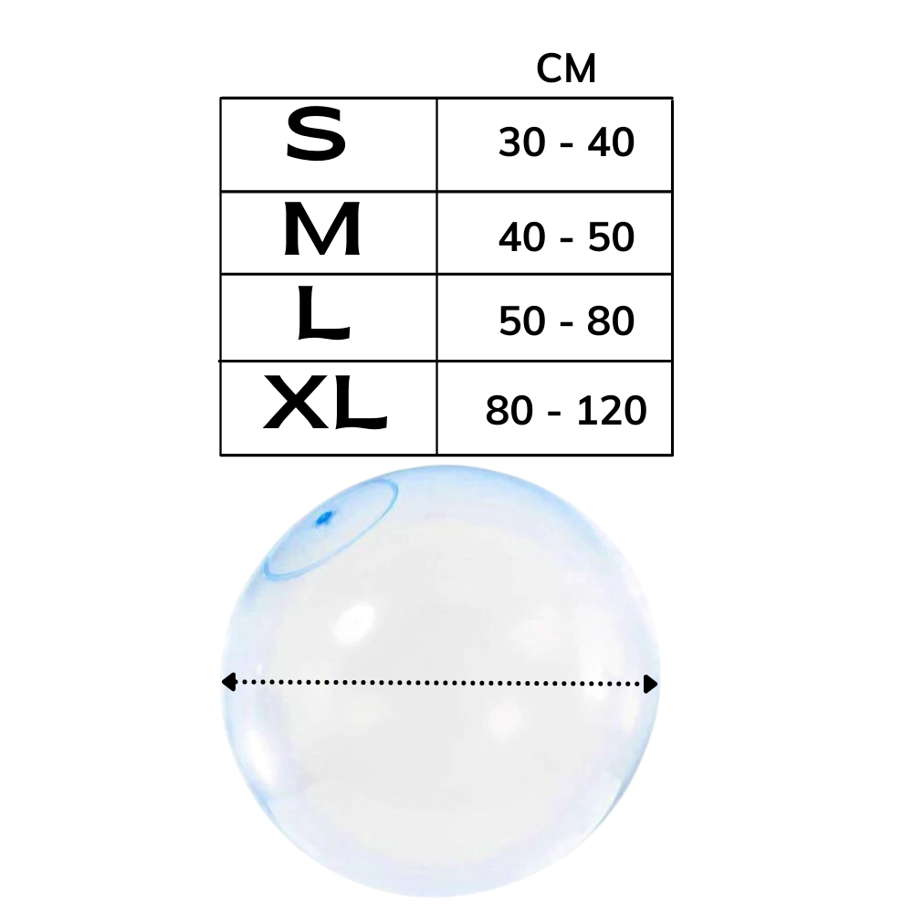 Ballon à bulles magiques